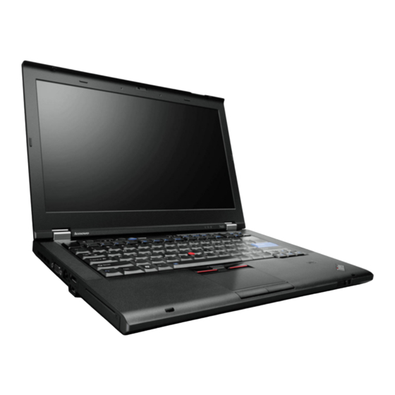 Lenovo ThinkPad T420 Uputstvo Za Korisnike