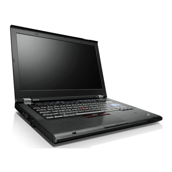 Lenovo ThinkPad T420 Käyttöopas