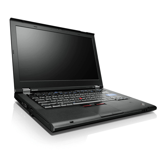Lenovo ThinkPad T420 Guía Del Usuario