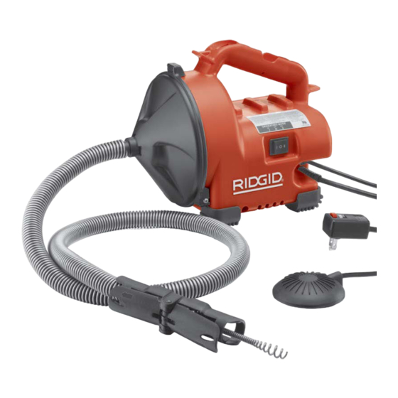 RIDGID Auto-Clean K-30 Manual