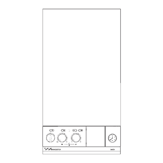 Worcester 24CDi BF Installation And Servicing Instructions