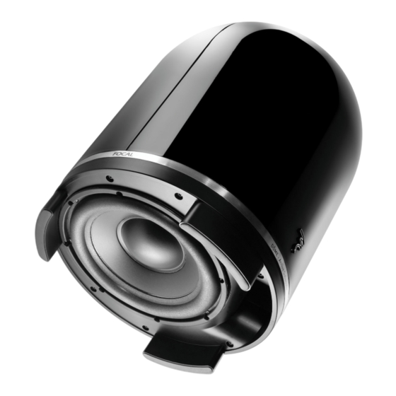 Focal Dome Sat User Manual