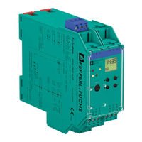 Pepperl+Fuchs KFU8-CRG2-1.D Manual