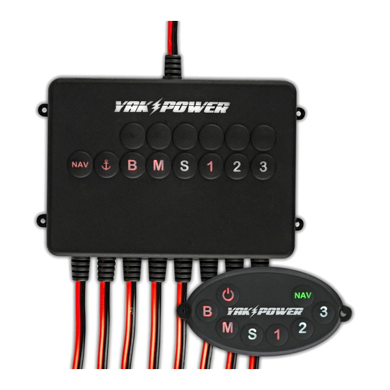 YAK-POWER YP-RP8R Installation Instructions