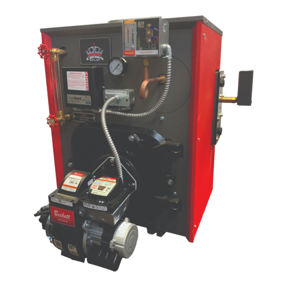 Crown Boiler KSB100 Installation Instructions Manual
