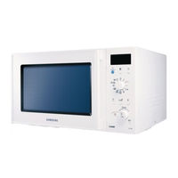 Samsung CE1101T Owner's Instructions And Cooking Manual