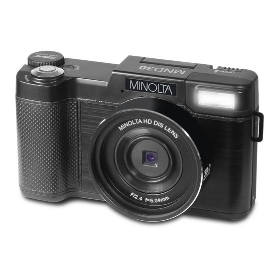 User Manuals: Minolta MND30 Digital Camera