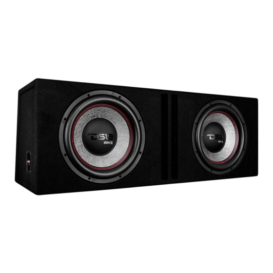 DS18 GEN-X212LD Owner's Manual