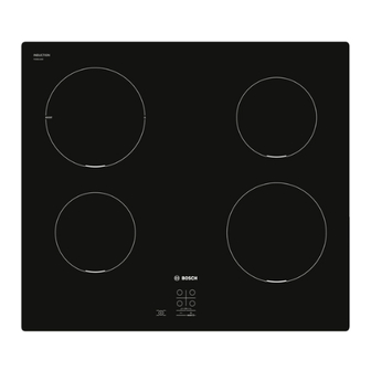Bosch PUG AA Series User Manual And Installation Instructions