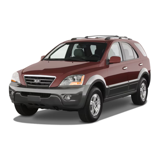 Kia SORENTO 2007 Features & Functions Manual