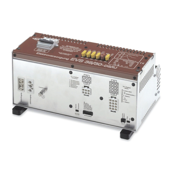 Calira EVS 36/20-DS/IU Operating Instructions Manual
