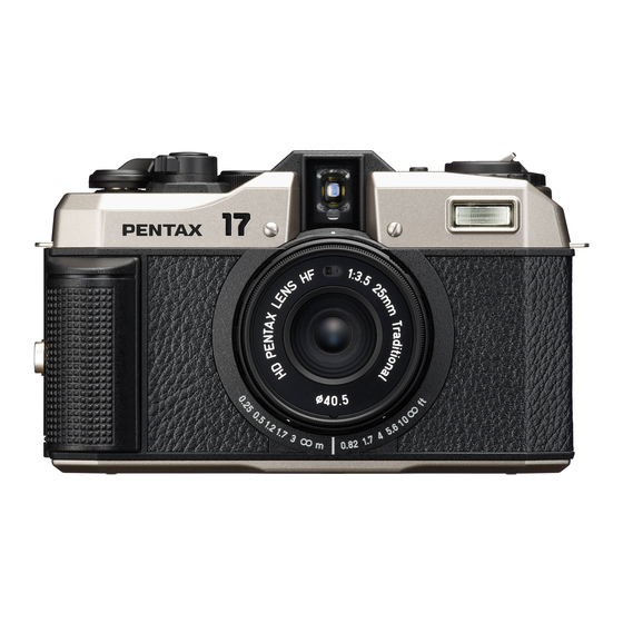 Pentax 17 Operating Manual