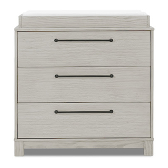 Delta Children SIMMONS Rustic 3 Drawer Dresser Assembly Instructions Manual