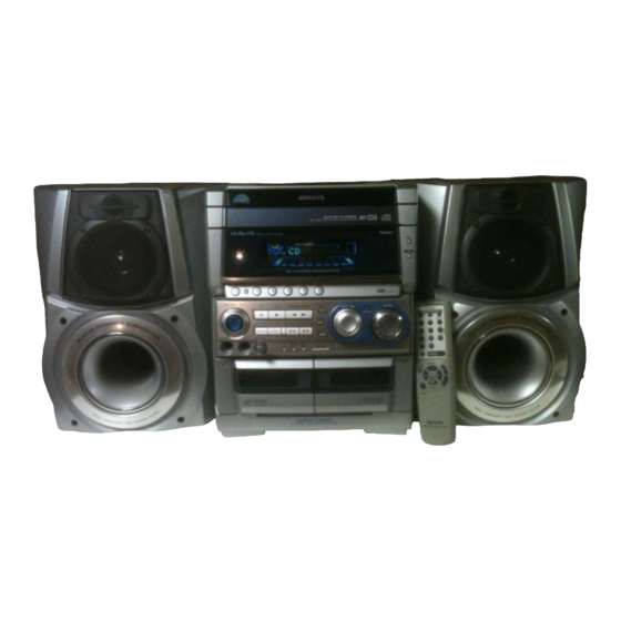 Aiwa NSX-AJ70 Operating Instructions Manual