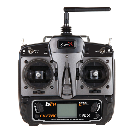 CopterX CX-CT6C Instruction Manual