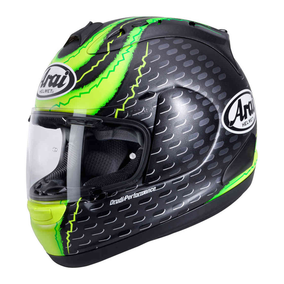 Arai Helmet Chaser User Manual