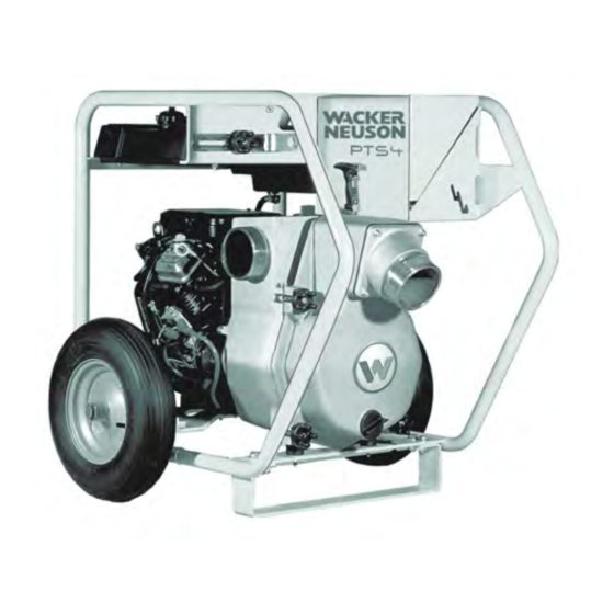 Wacker Neuson PTS 4V Operator's Manual