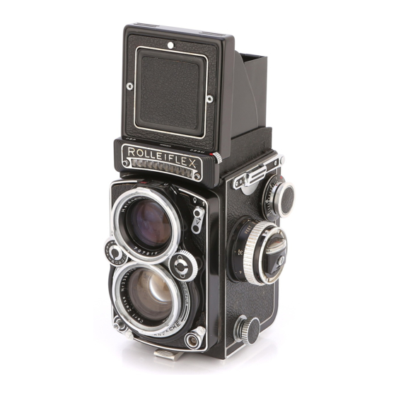 Rollei Rolleiflex F Series Manual