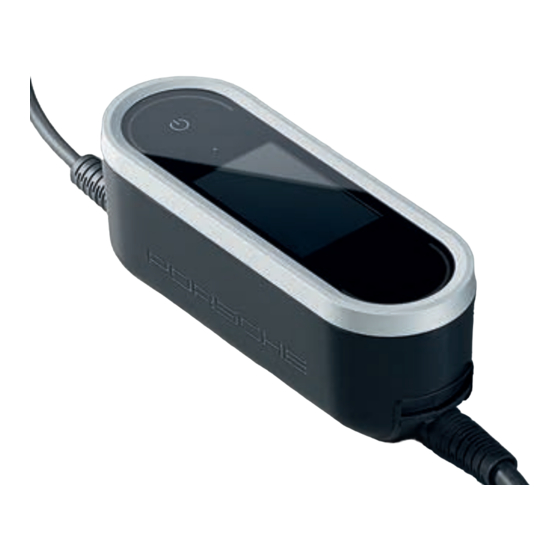 Porsche Mobile Charger Connect Operating Manual