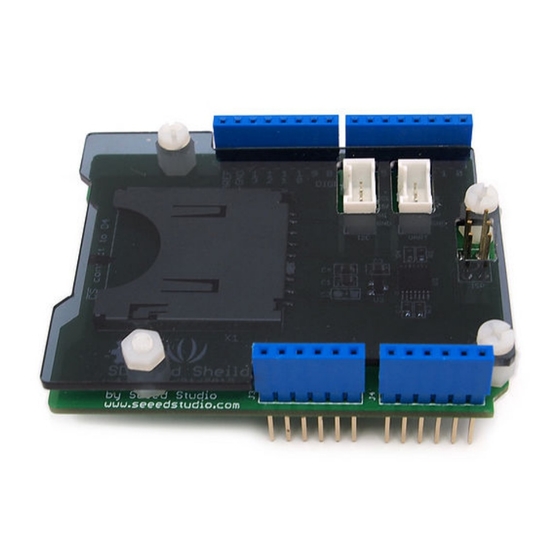 Seeed SD Card shield V4.0 Manual