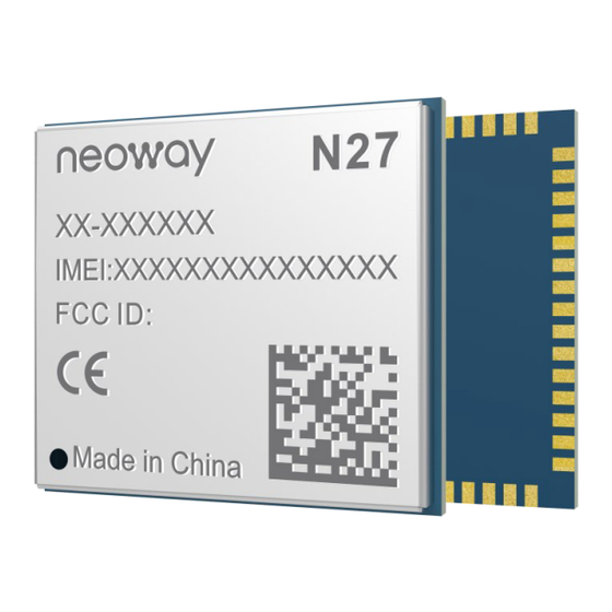 Neoway N27 Manuals