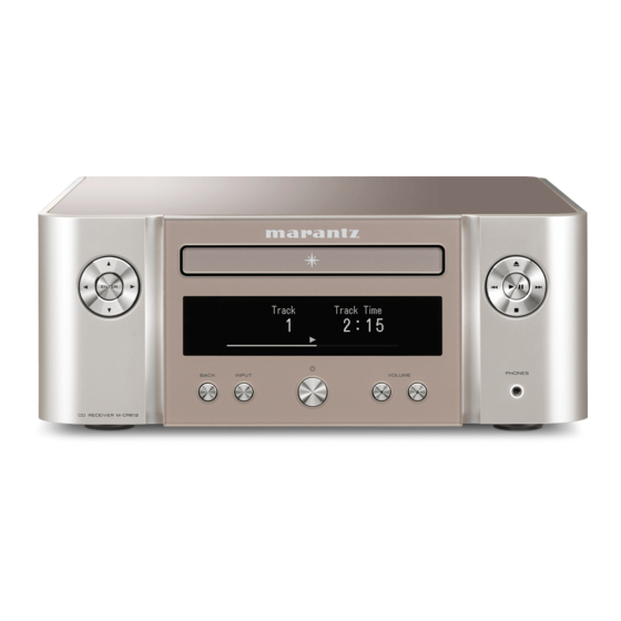 Marantz M-CR612 Owner's Manual