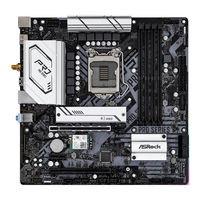 ASROCK B560M Pro4/ac+ Manual