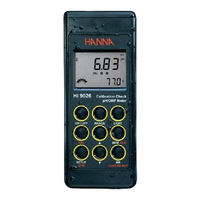 Hanna Instruments HI 9026 Instruction Manual