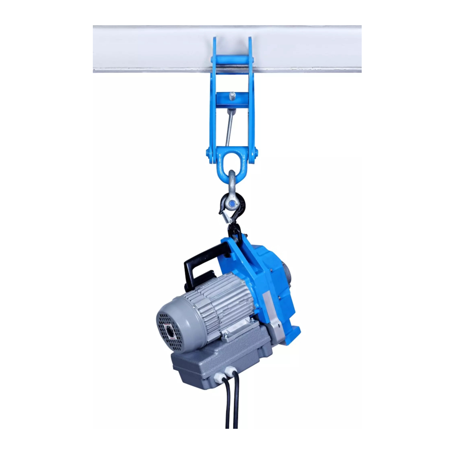 Tractel Minifor TR125 SY Manual