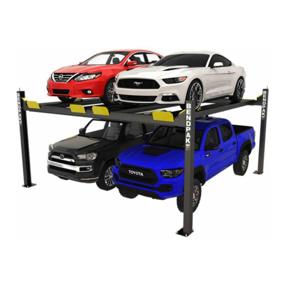 BendPak HD-9SWX Service Manual