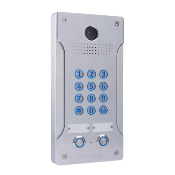 Tador KX-T918-AVL Video Door Phone Manuals