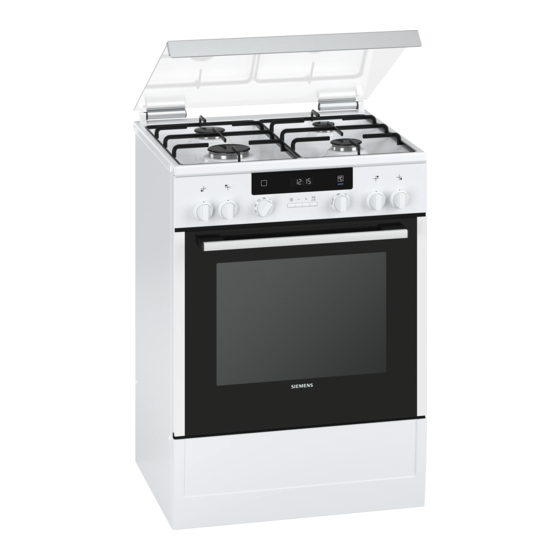 Siemens Fornuis HX745 21N Series Instruction Manual