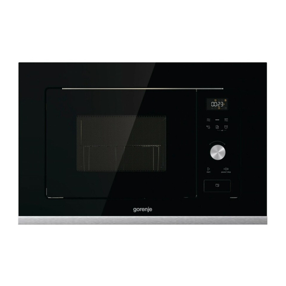 Gorenje BMX201AG1BG Manual