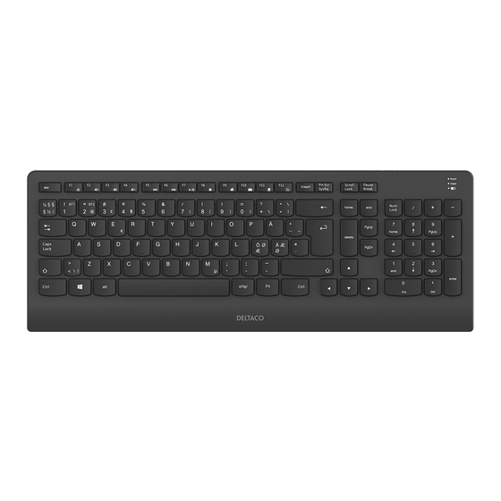 Deltaco TB-903 User Manual