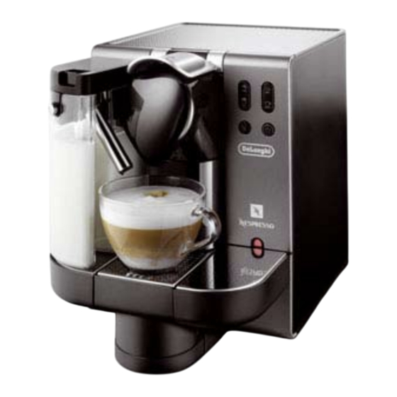 DeLonghi Lattissima EN 690 TITANIUM Manual