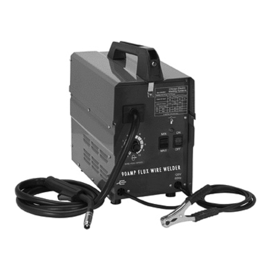 User Manuals: Chicago Electric 55167 Welder