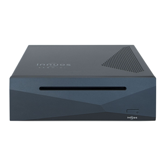 innuos Zen Mini Quick Start Manual