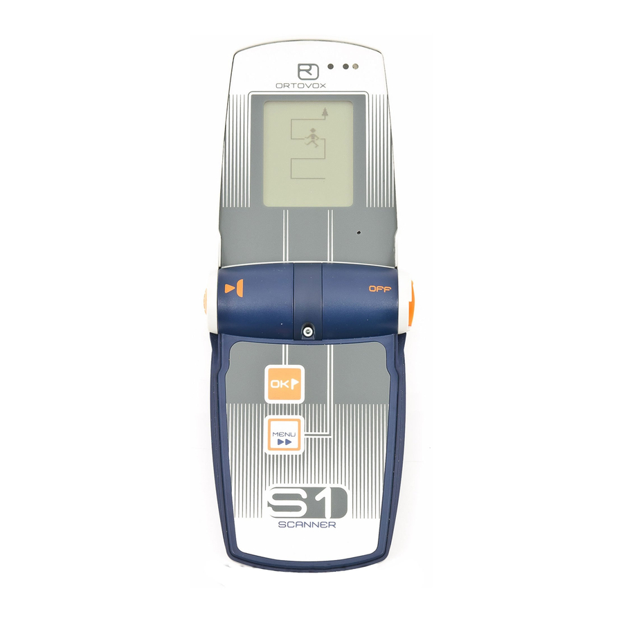 Ortovox S1 Manual