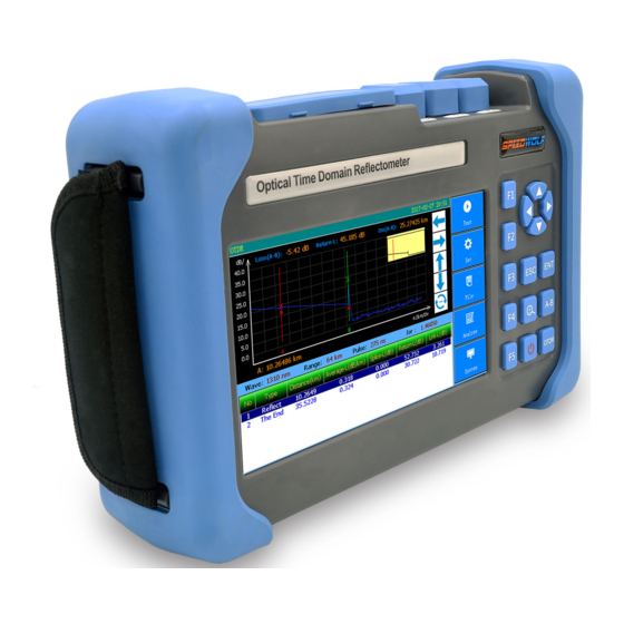 Speedwolf OTDR32F-T4 Series User Manual