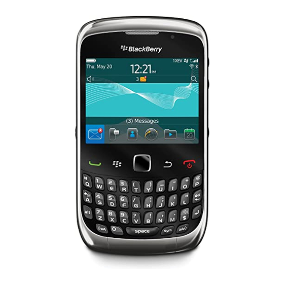 Blackberry CURVE 9330 Getting Started Manual