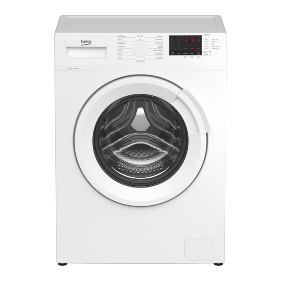 Beko WTL94131W User Manual