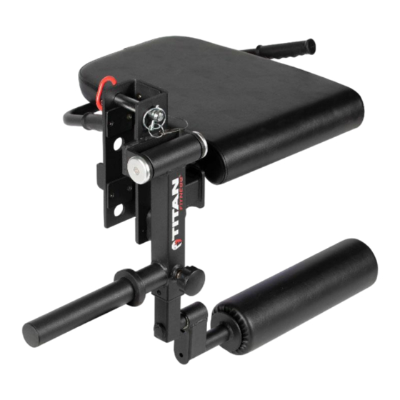 Titan Fitness TITANRACKCRL Operator's Manual