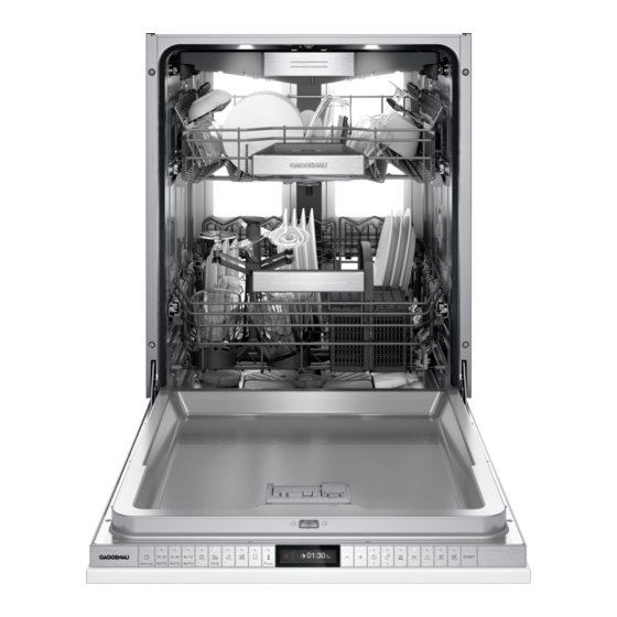 Gaggenau DF481500F User Manual