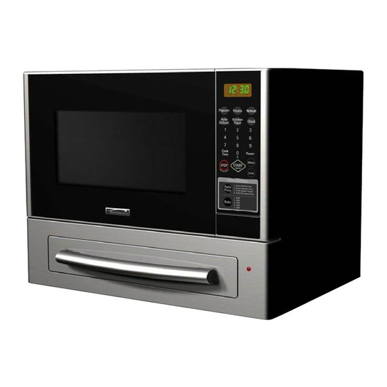 Kenmore 66993 - Pizza Maker & Microwave Combo Use And Care Manual