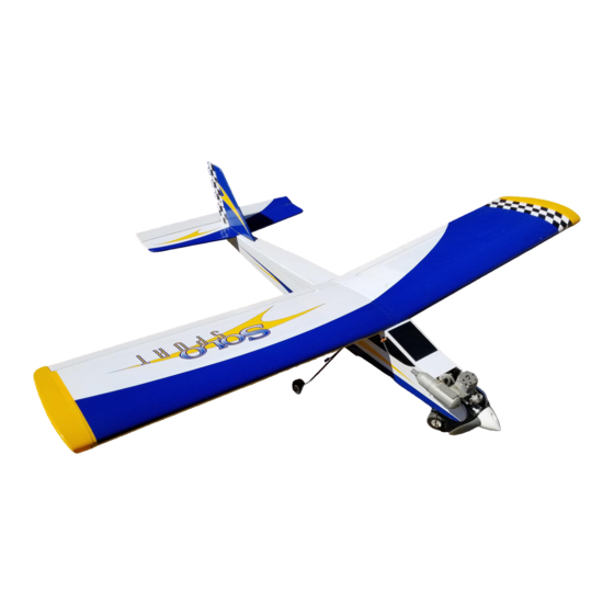 Hangar 9  Solo Instruction Manual
