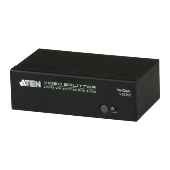 ATEN VS0102 User Manual