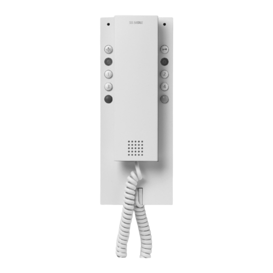 SSS Siedle HT 740-0 Product Manual