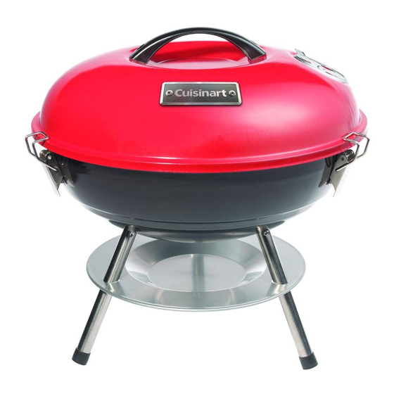 Cuisinart CCG-190RB Assembly And Operating Instructions