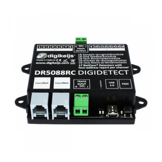 Digikeijs DR5088RC DIGIDETECT Manuals