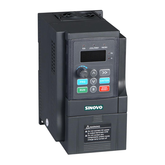 Sinovo SD90 Series AC Drive Manuals